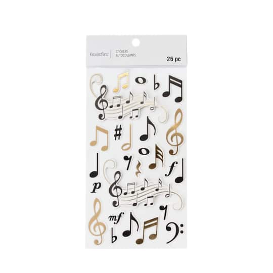 Music Dimensional Stickers by Recollections™